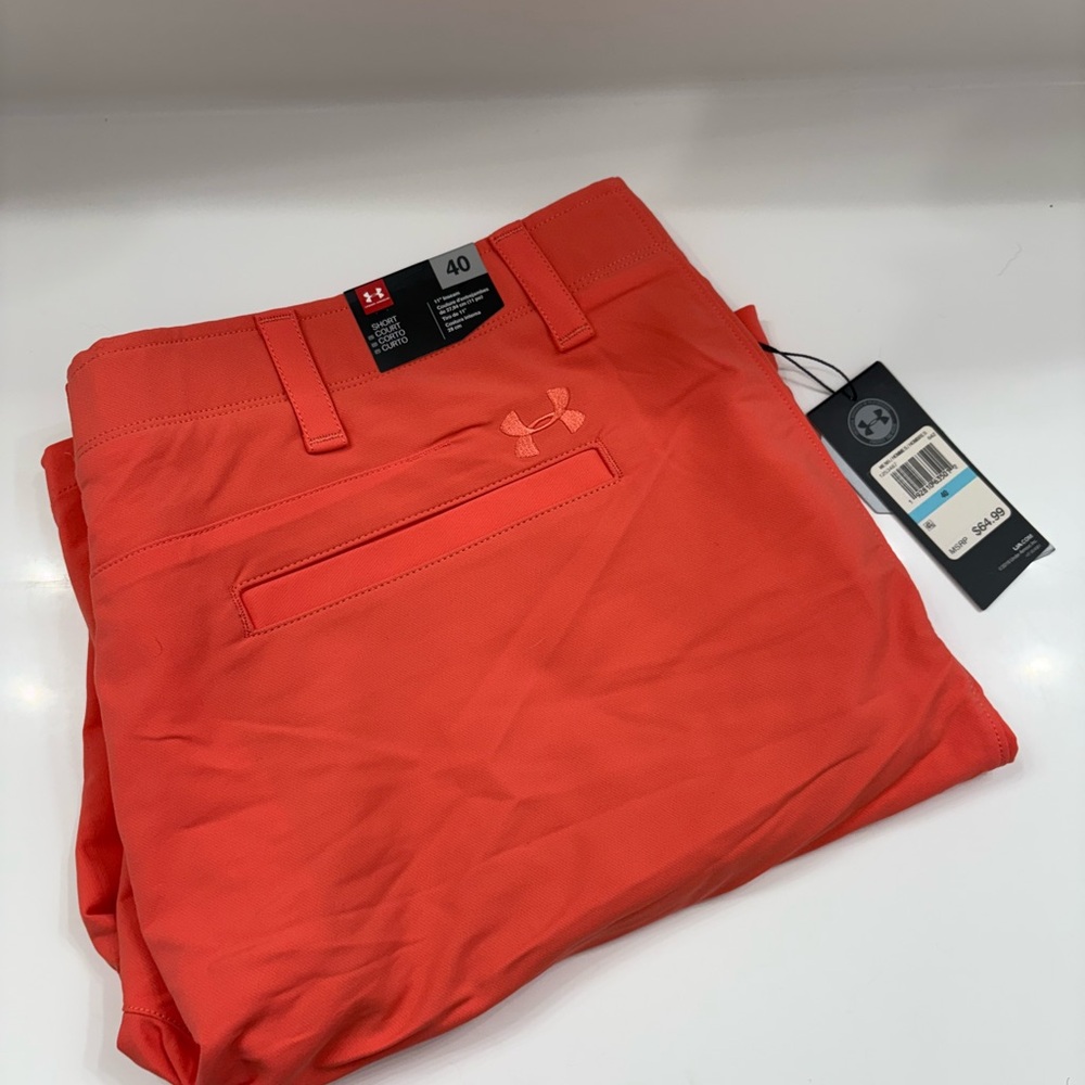 Under Armour Orange Shorts